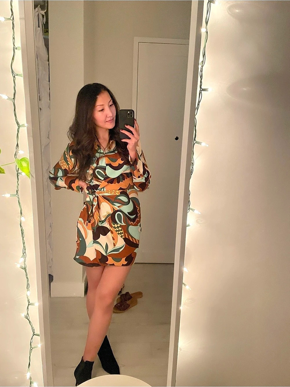 MANGO shirt dress